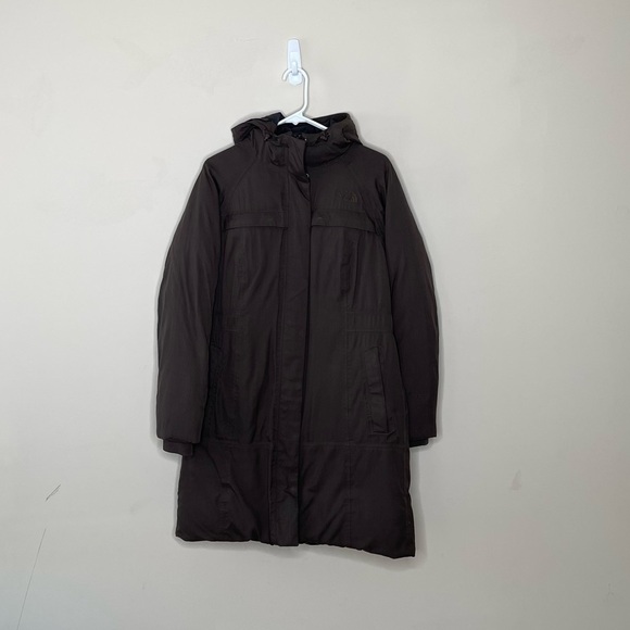 The North Face Dryvent Goose Down Parka Coat Hooded - Picture 1 of 8